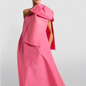 Bernadette Winnie One-Shoulder Gown Pink 🎀✨FR 38